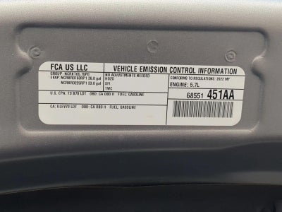 2022 RAM 1500 Big Horn Quad Cab 4x2 6'4" Box