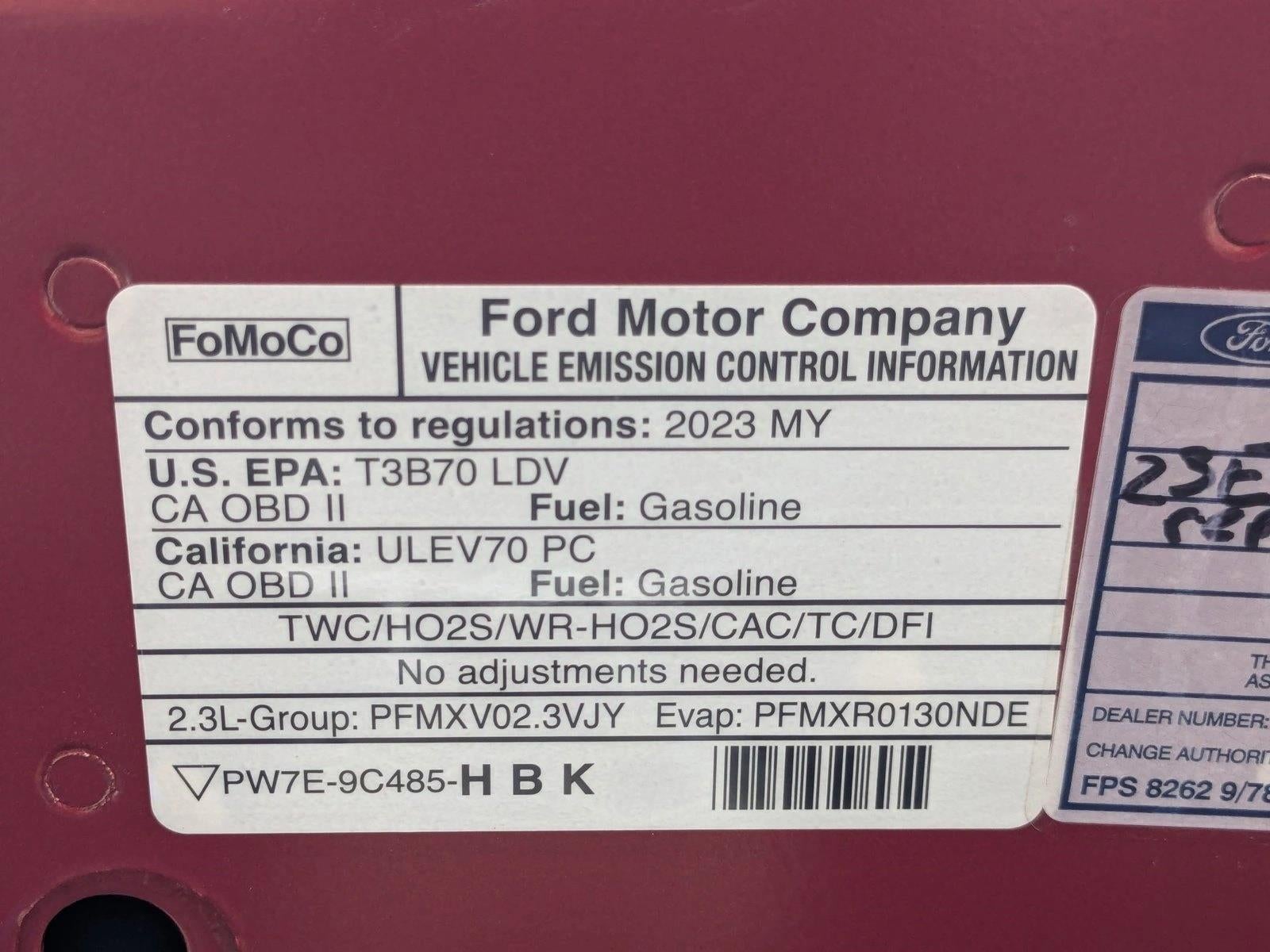 2023 Ford Mustang EcoBoost Fastback