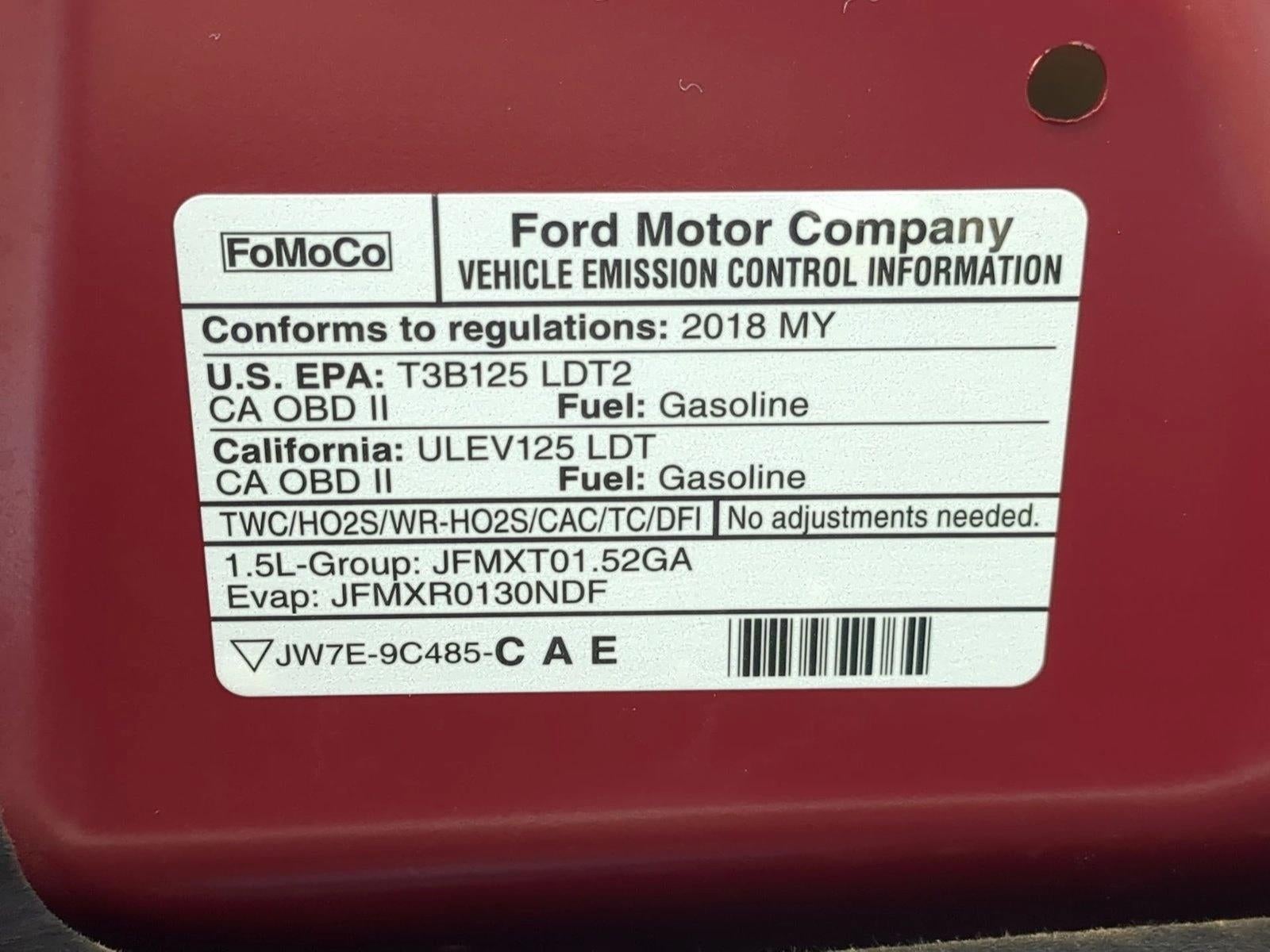 2018 Ford Escape SEL