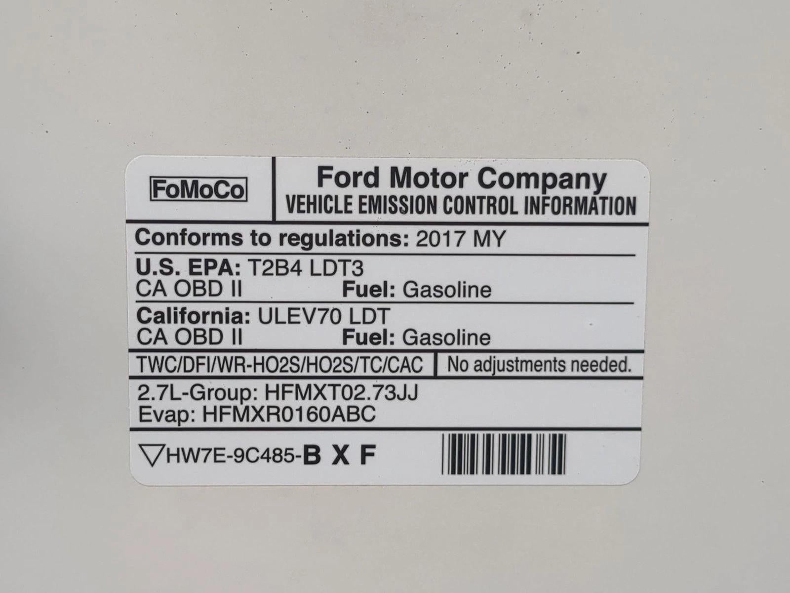 2017 Ford F-150 XL