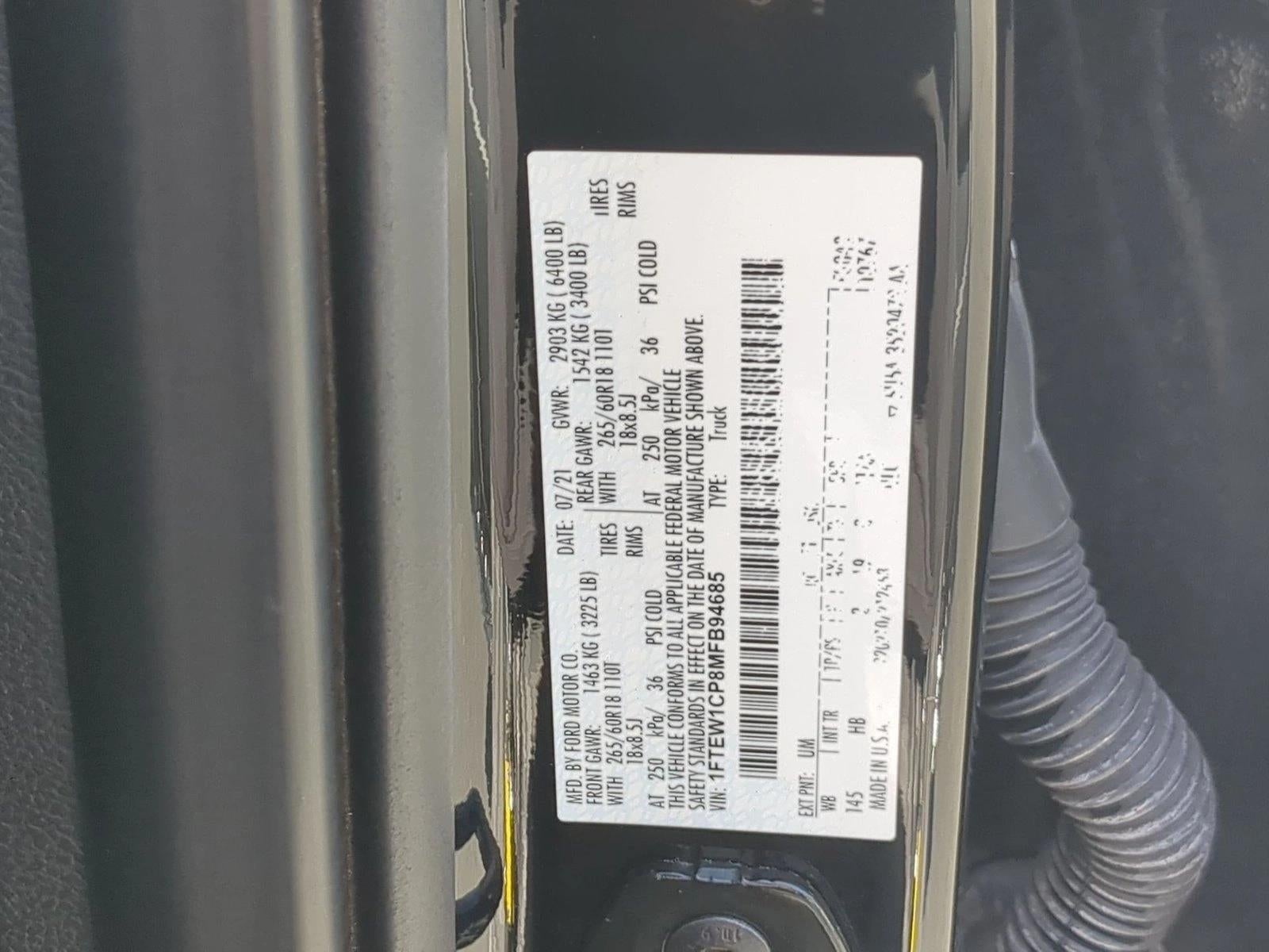 2021 Ford F-150 LARIAT