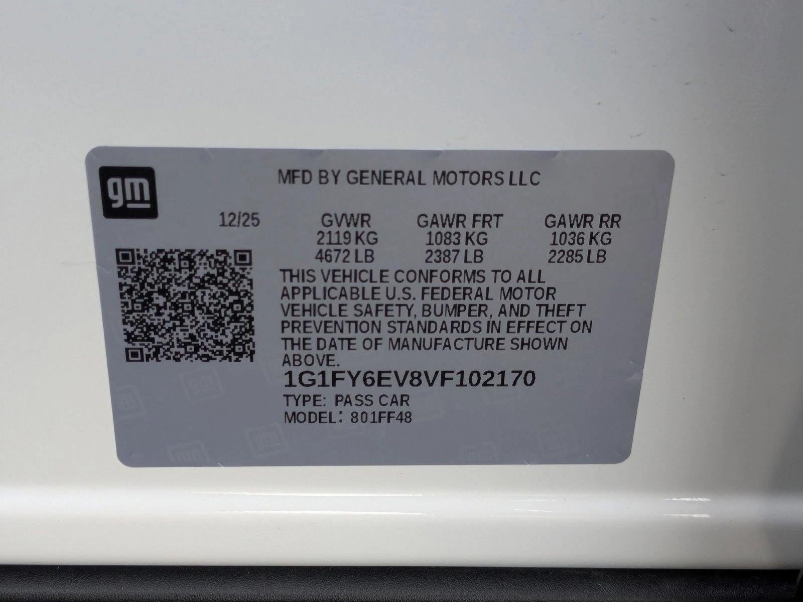 2027 Chevrolet Bolt LT