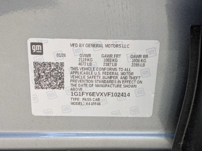 2027 Chevrolet Bolt LT