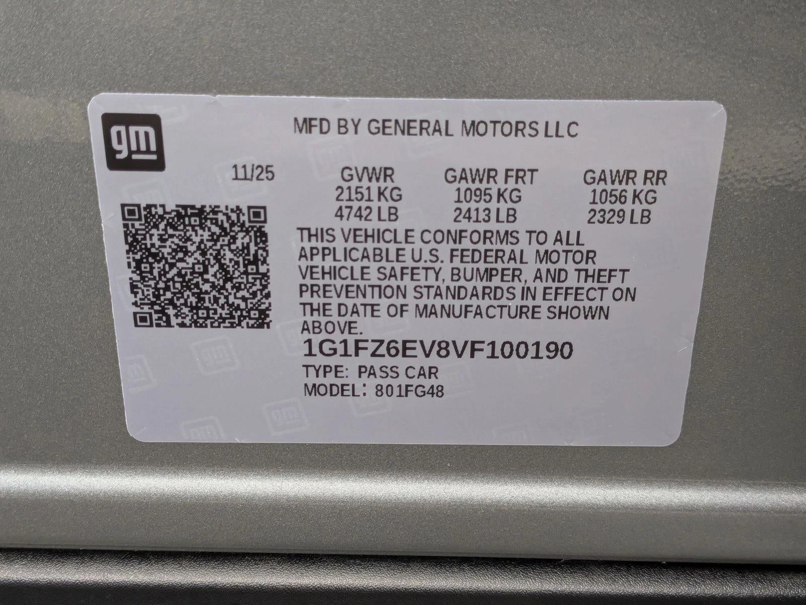 2027 Chevrolet Bolt RS