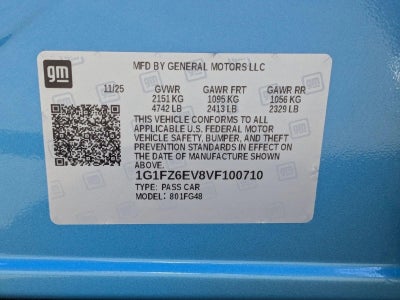 2027 Chevrolet Bolt RS