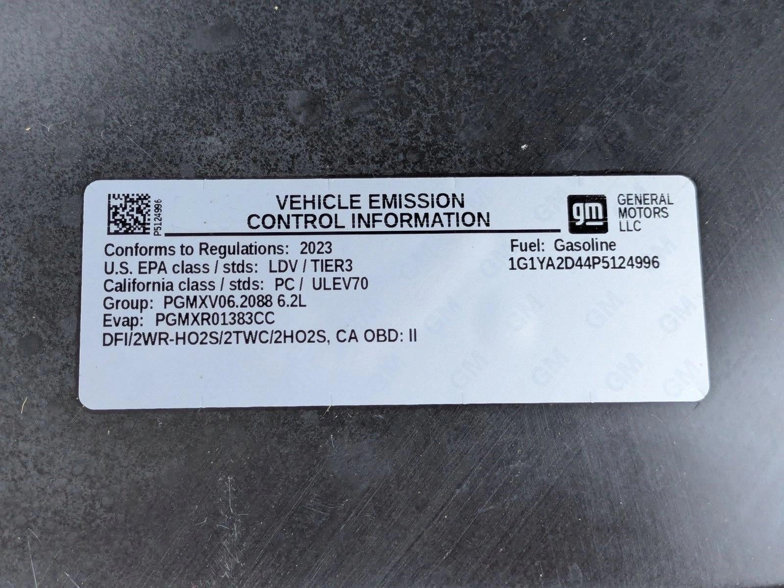 2023 Chevrolet Corvette Stingray 1LT