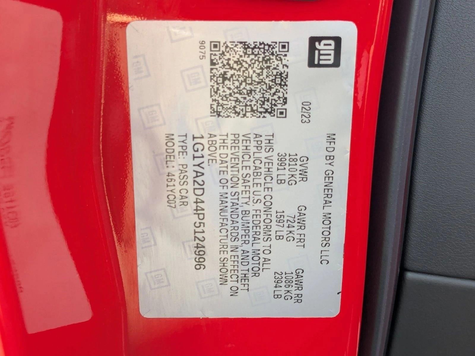 2023 Chevrolet Corvette Stingray 1LT