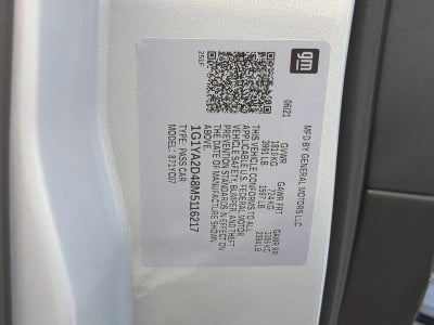 2021 Chevrolet Corvette Stingray 1LT