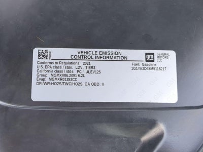 2021 Chevrolet Corvette Stingray 1LT