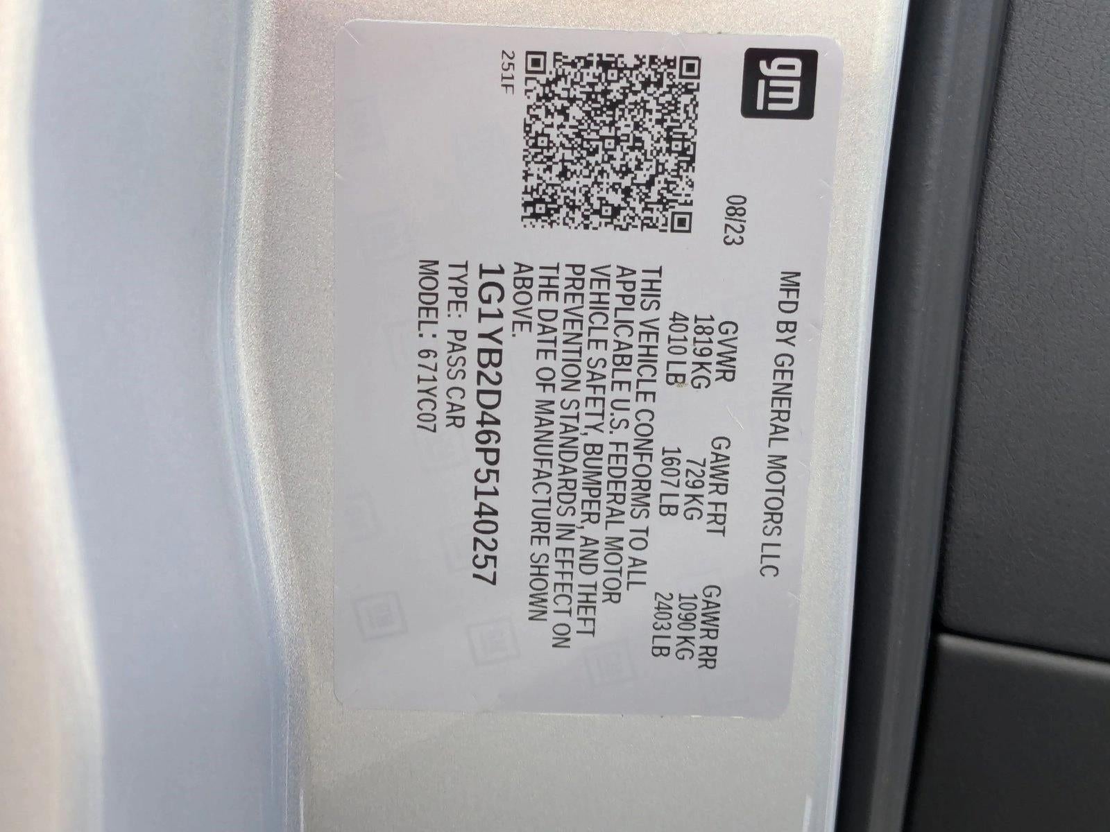 2023 Chevrolet Corvette Stingray 2LT