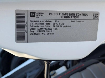 2014 Chevrolet Corvette Stingray 3LT