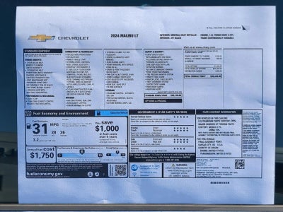 2024 Chevrolet Malibu 1LT