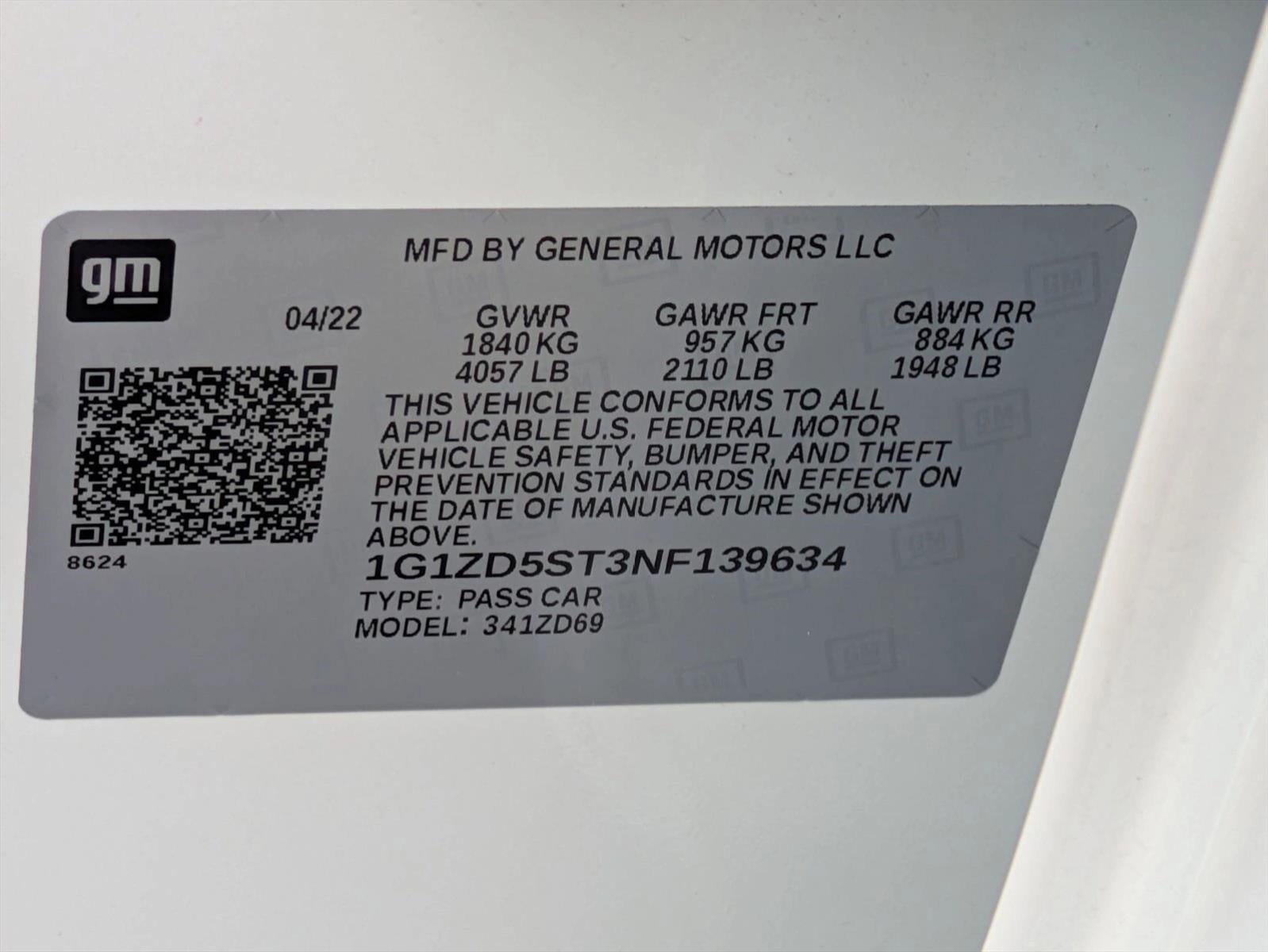 2022 Chevrolet Malibu LT