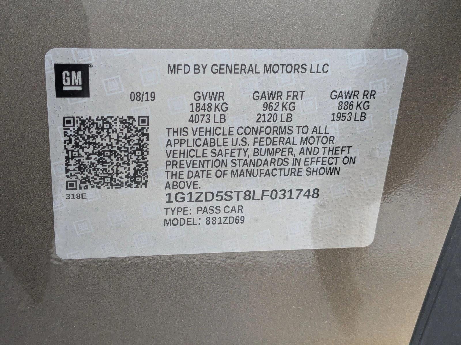 2020 Chevrolet Malibu LT