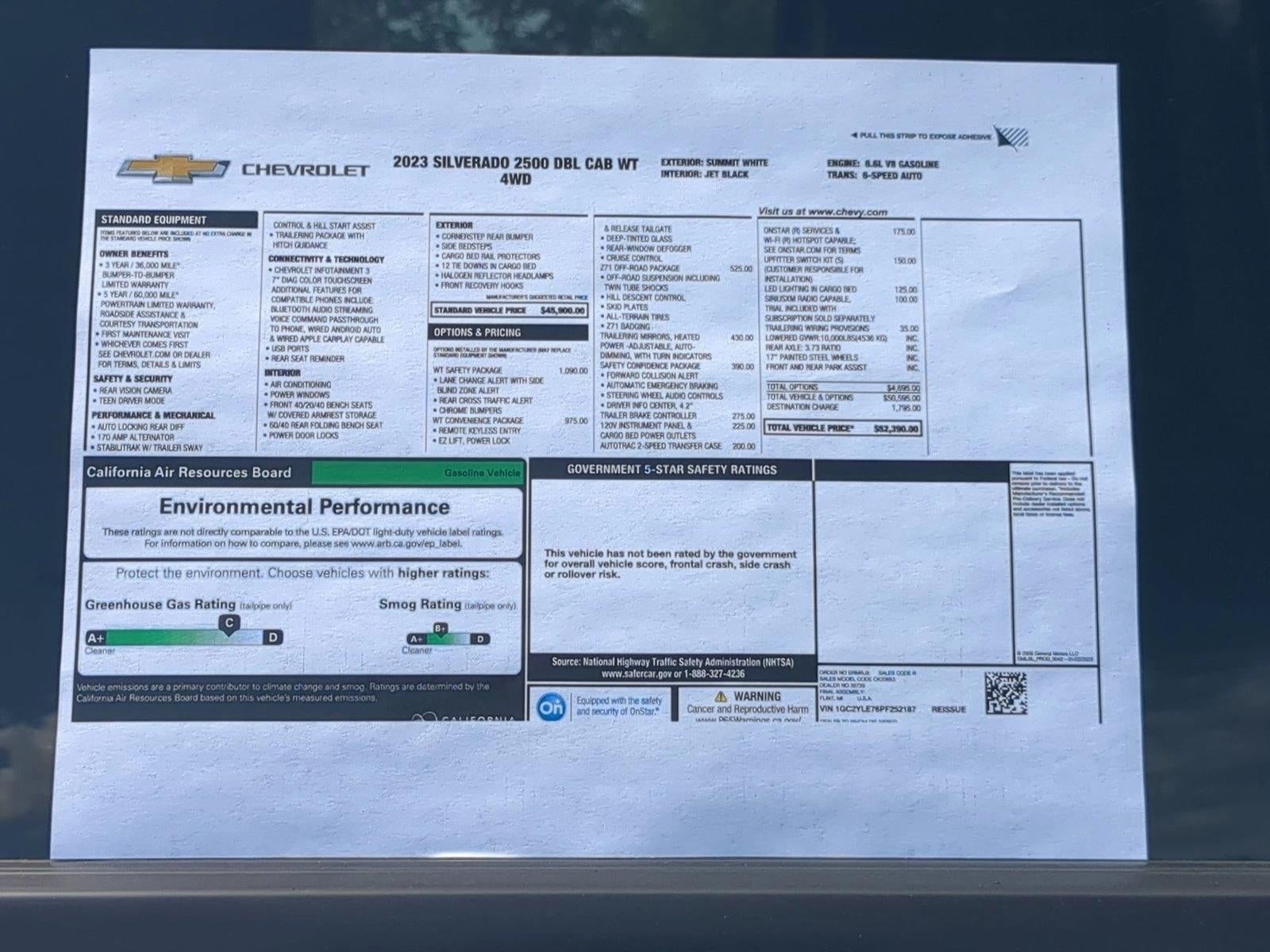 2023 Chevrolet Silverado 2500 HD WT