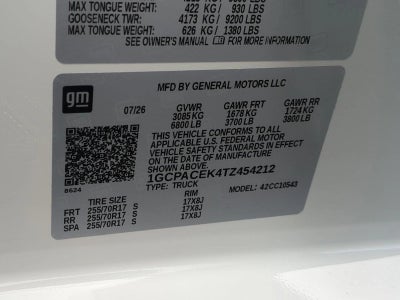 2026 Chevrolet Silverado 1500 LT