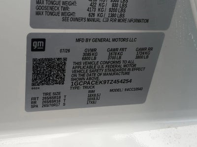 2026 Chevrolet Silverado 1500 LT