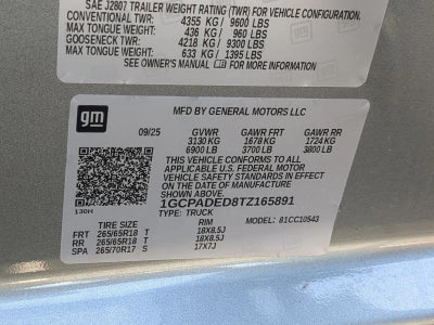 2026 Chevrolet Silverado 1500 RST