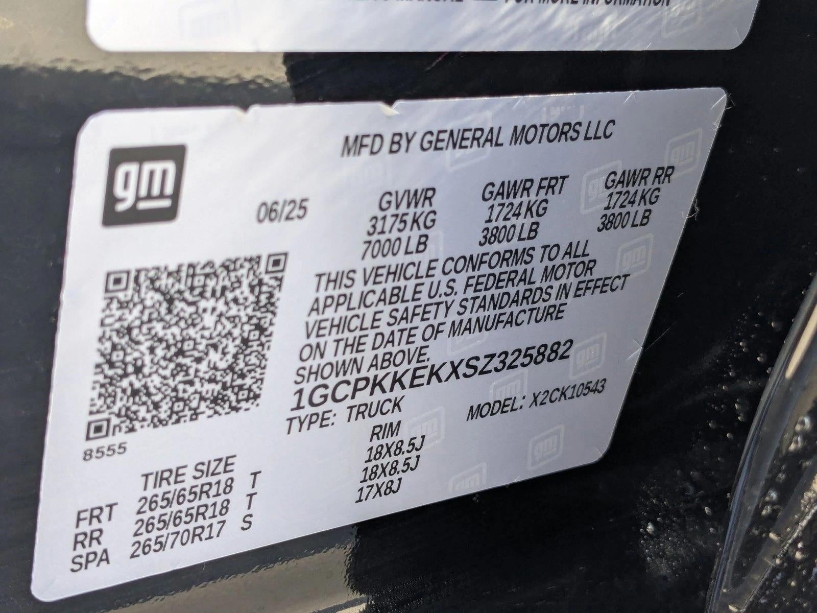 2025 Chevrolet Silverado 1500 LT (2FL)