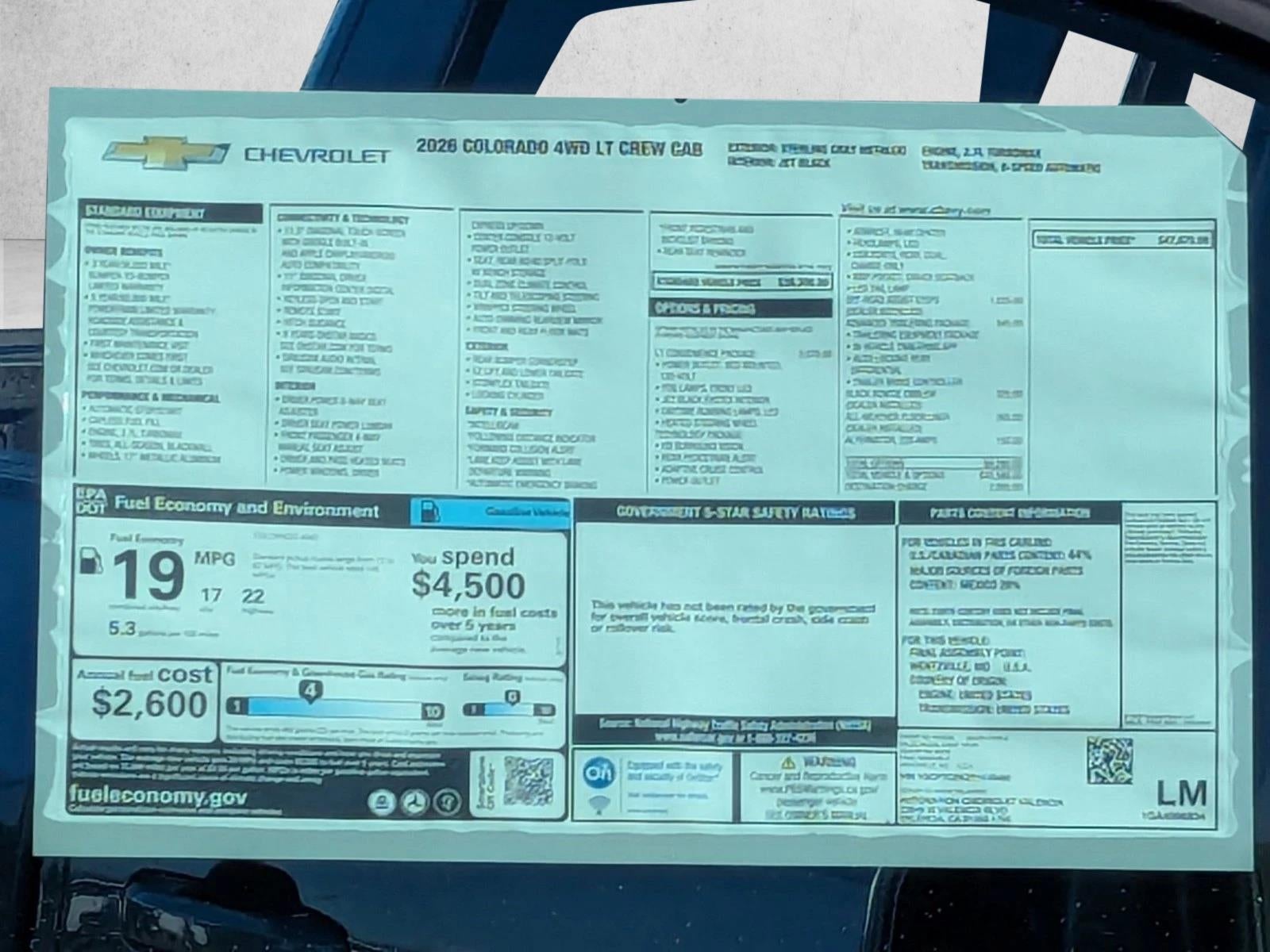 2026 Chevrolet Colorado LT