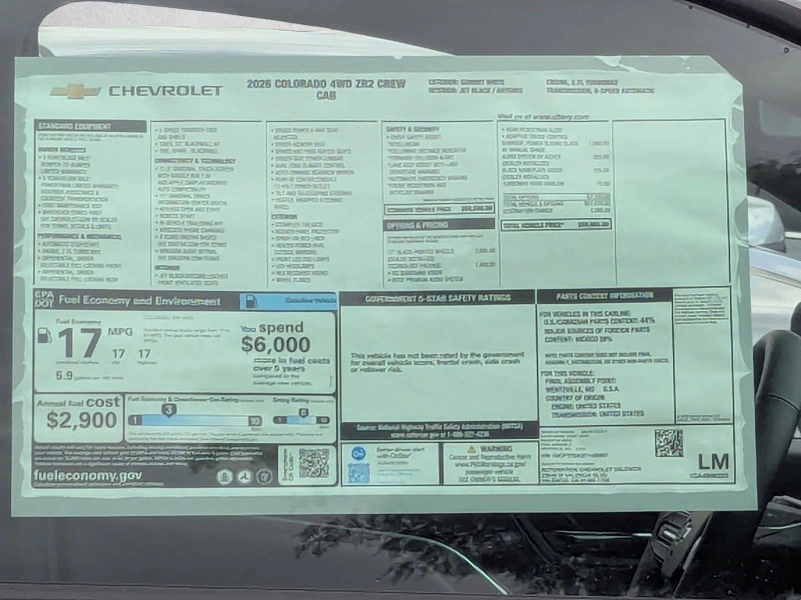 2026 Chevrolet Colorado ZR2