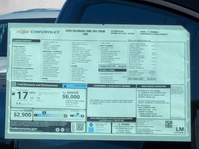 2026 Chevrolet Colorado ZR2