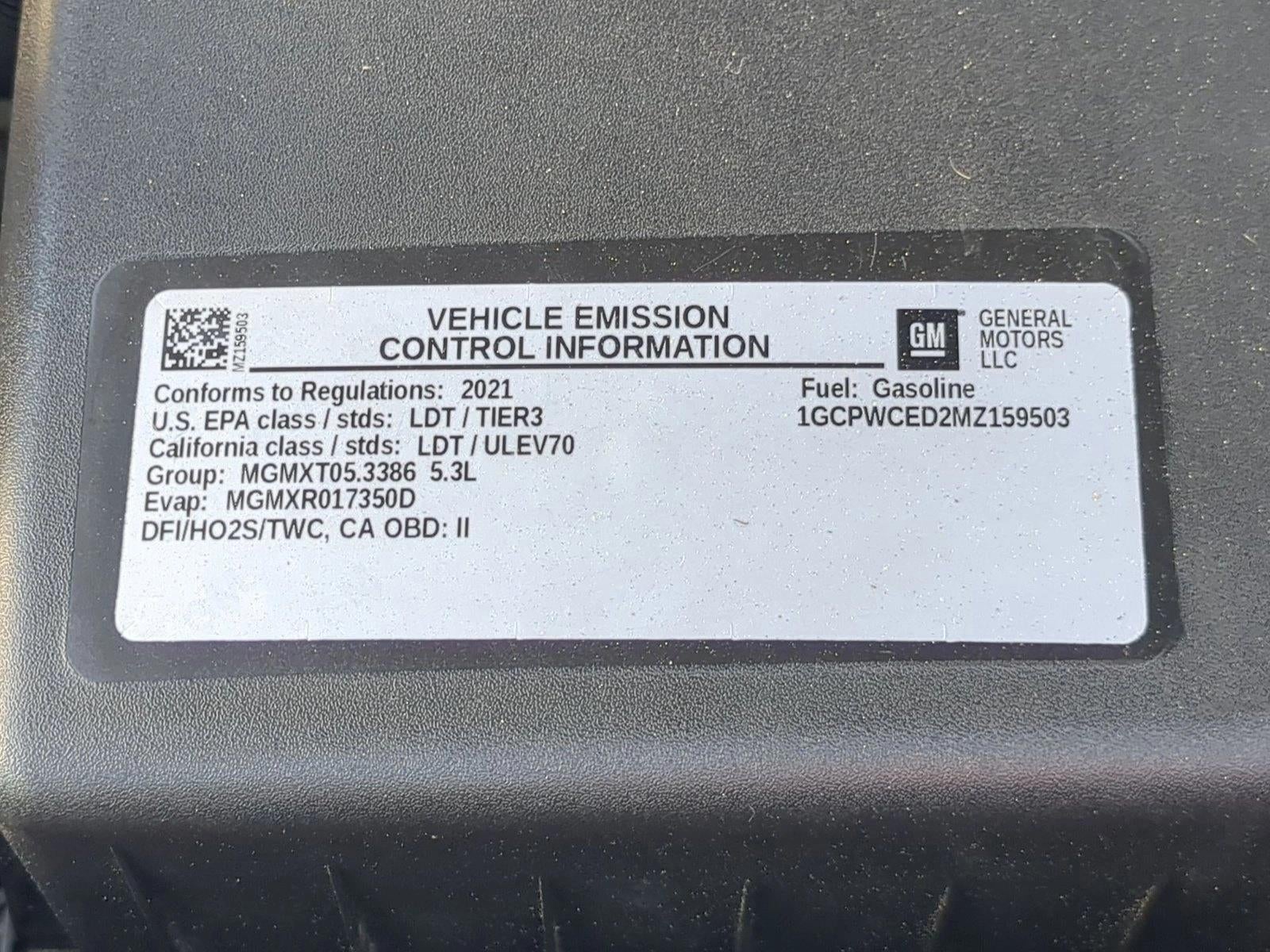 2021 Chevrolet Silverado 1500 LT