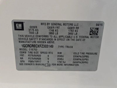 2015 Chevrolet Silverado 1500 LT