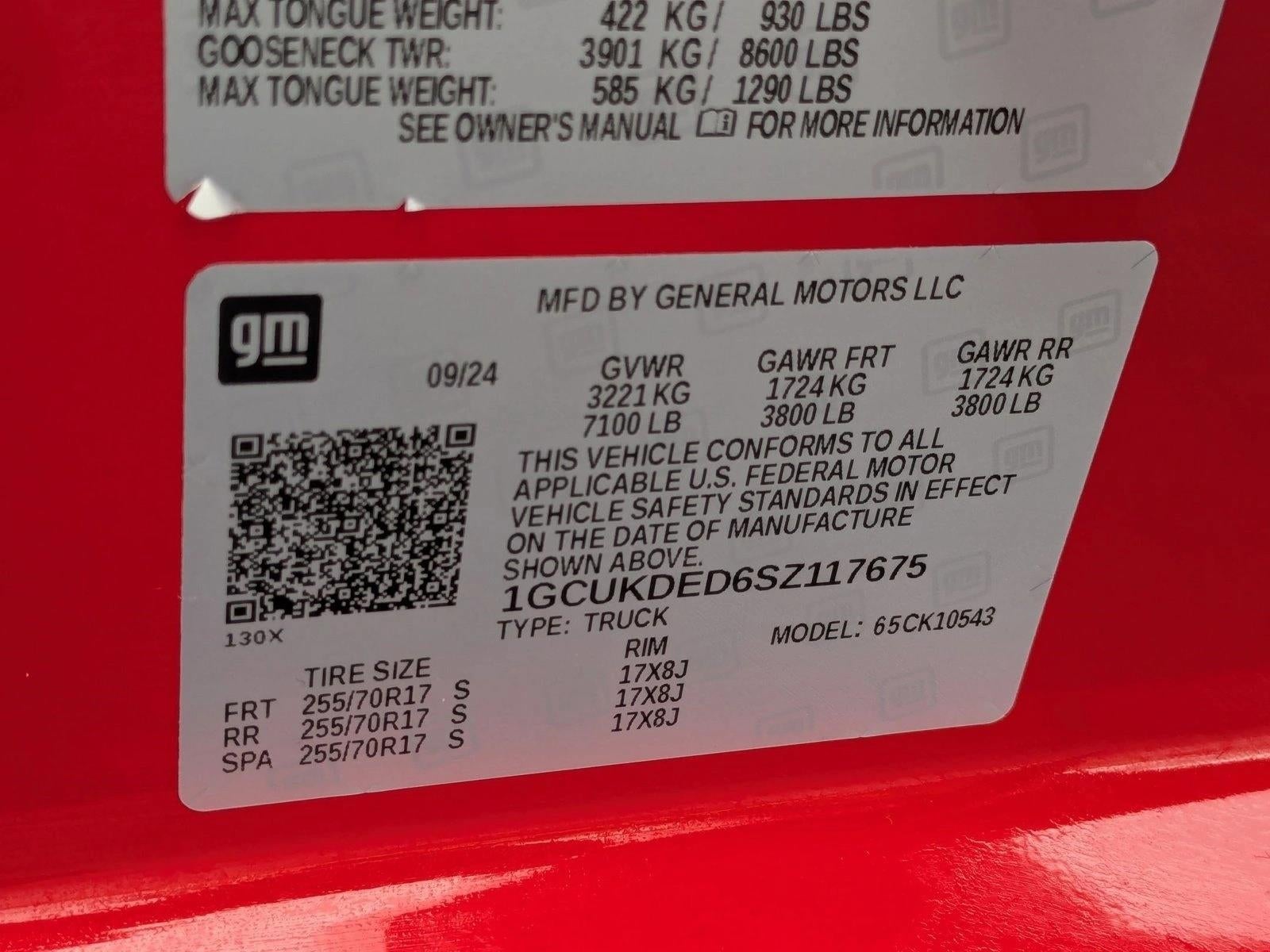 2025 Chevrolet Silverado 1500 LT