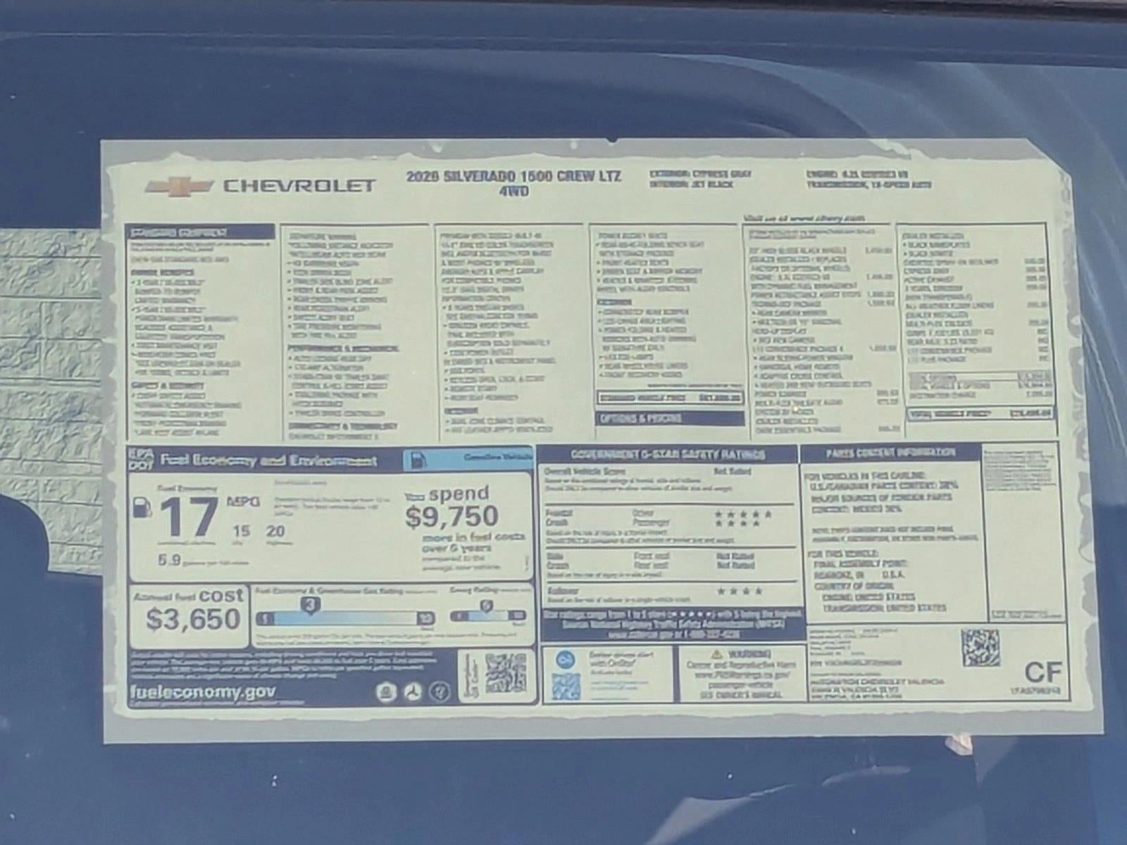 2026 Chevrolet Silverado 1500 LTZ