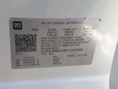2024 GMC Acadia Elevation