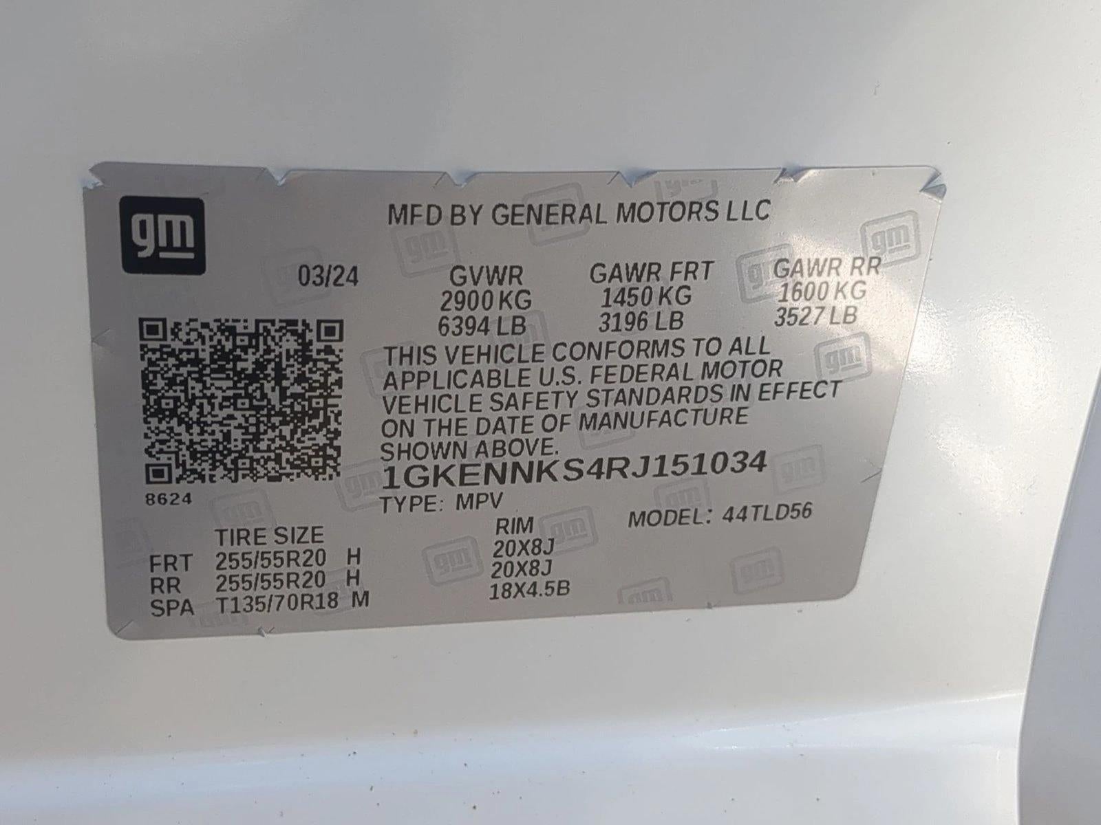 2024 GMC Acadia Elevation