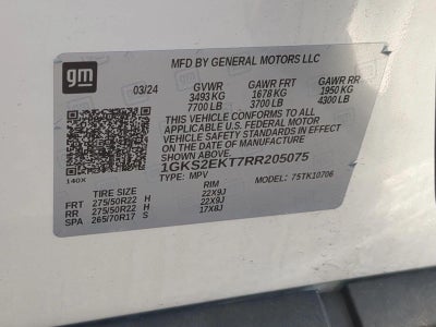 2024 GMC Yukon Denali Ultimate