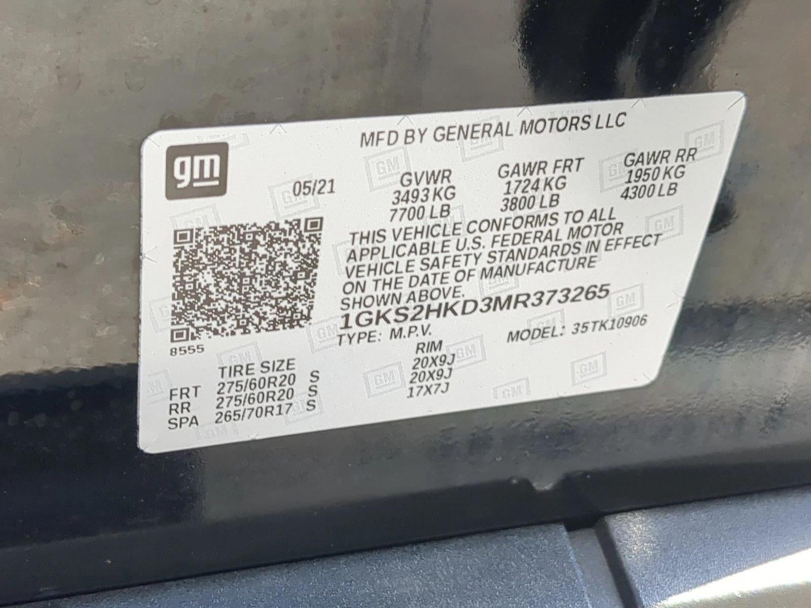 2021 GMC Yukon XL AT4