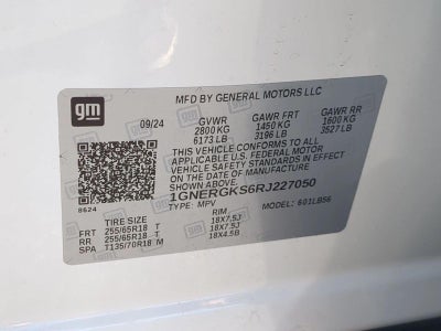2024 Chevrolet Traverse LT