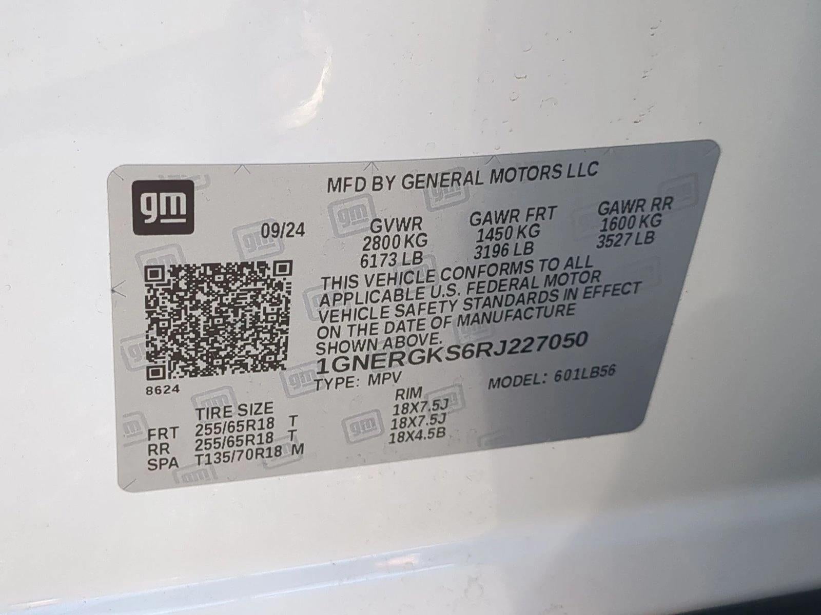 2024 Chevrolet Traverse LT