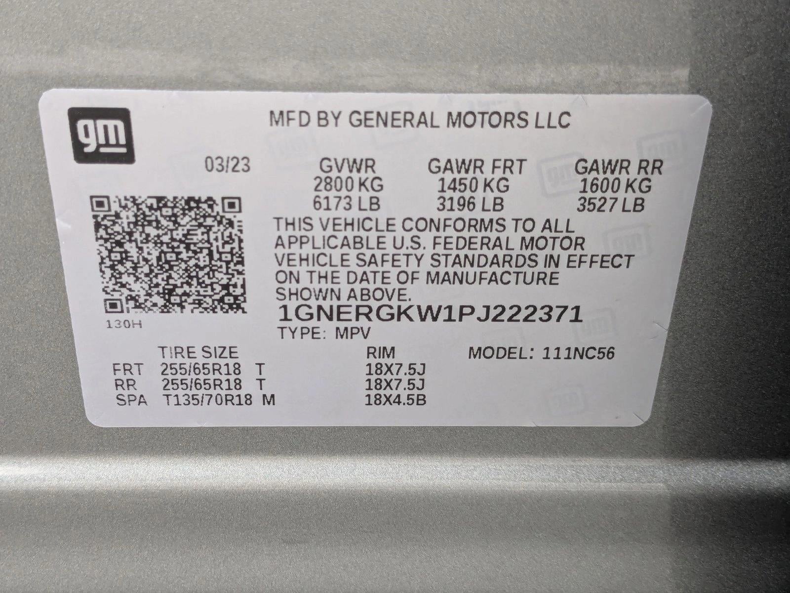 2023 Chevrolet Traverse LT Cloth