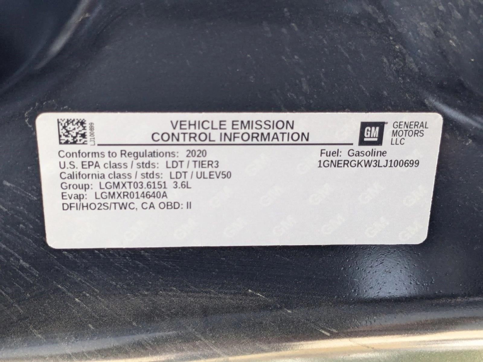 2020 Chevrolet Traverse LT Cloth