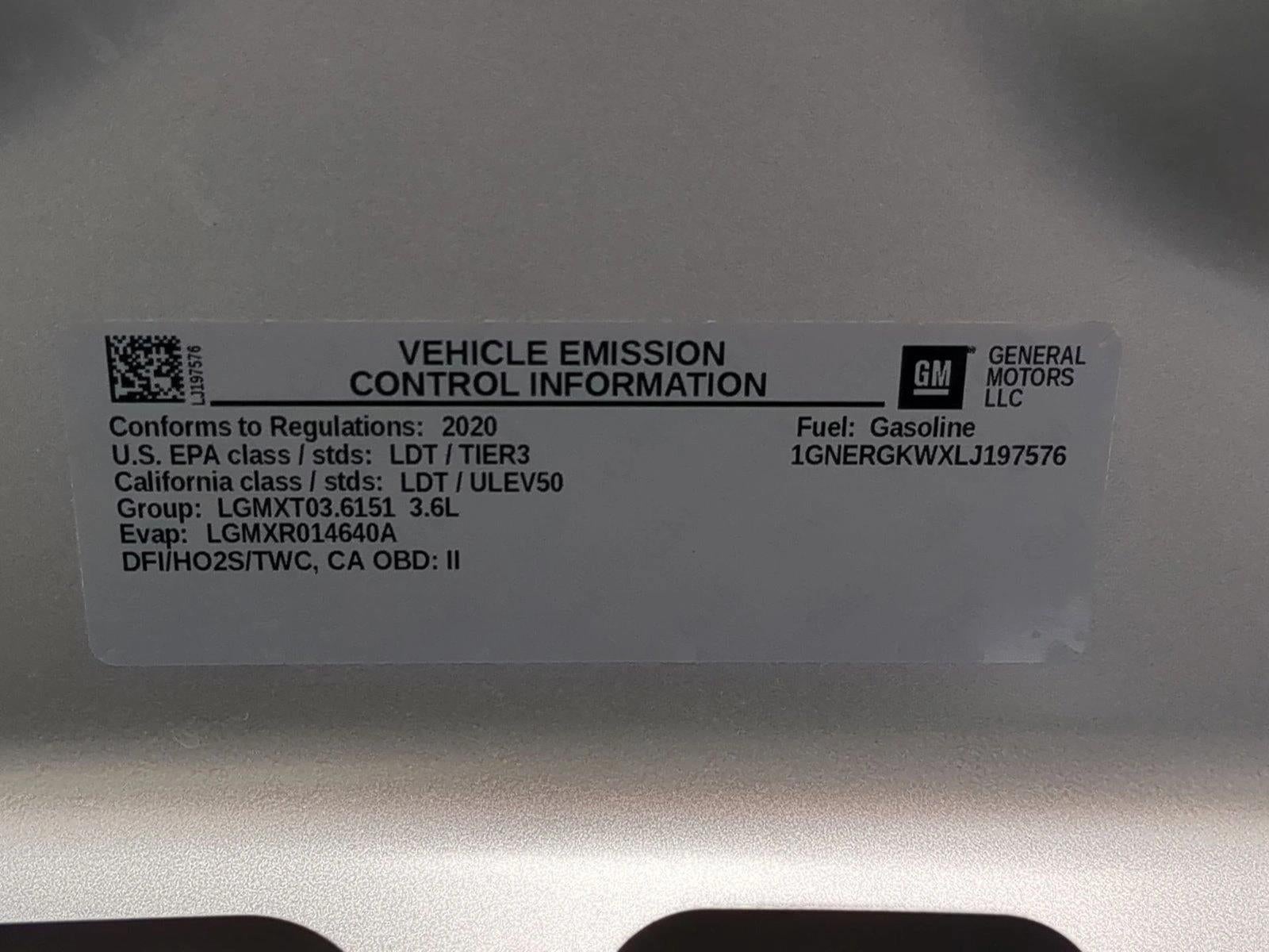 2020 Chevrolet Traverse LT Cloth