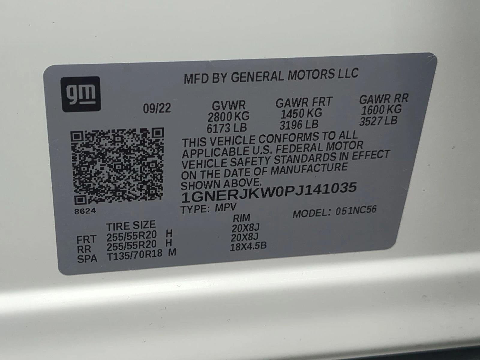 2023 Chevrolet Traverse RS