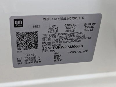 2023 Chevrolet Traverse RS