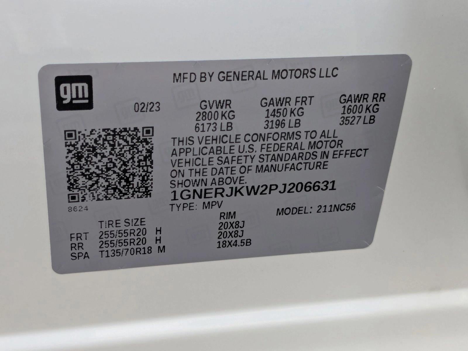 2023 Chevrolet Traverse RS