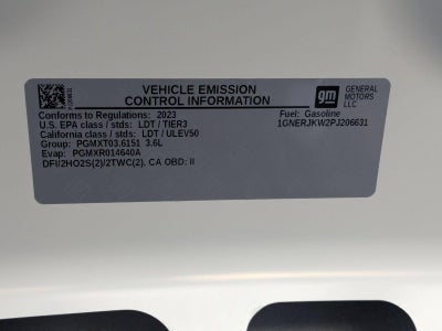 2023 Chevrolet Traverse RS