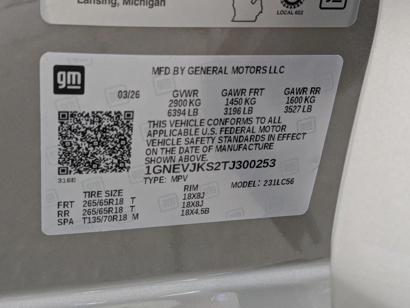 2026 Chevrolet Traverse Z71