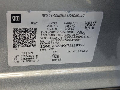 2023 Chevrolet Traverse Premier