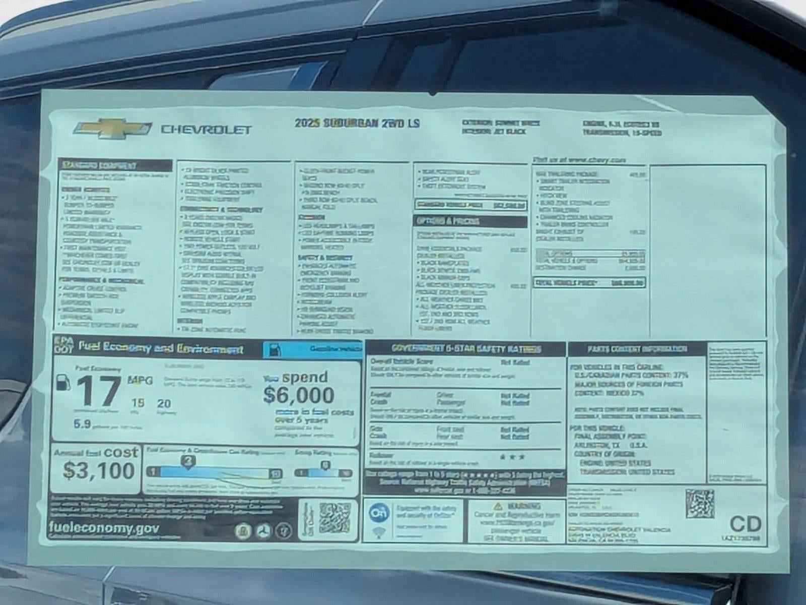 2025 Chevrolet Suburban LS