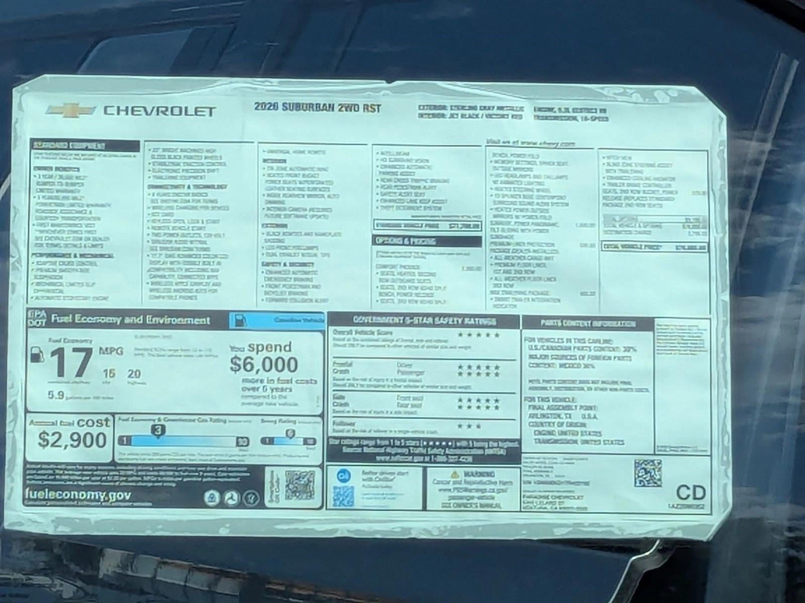 2026 Chevrolet Suburban RST