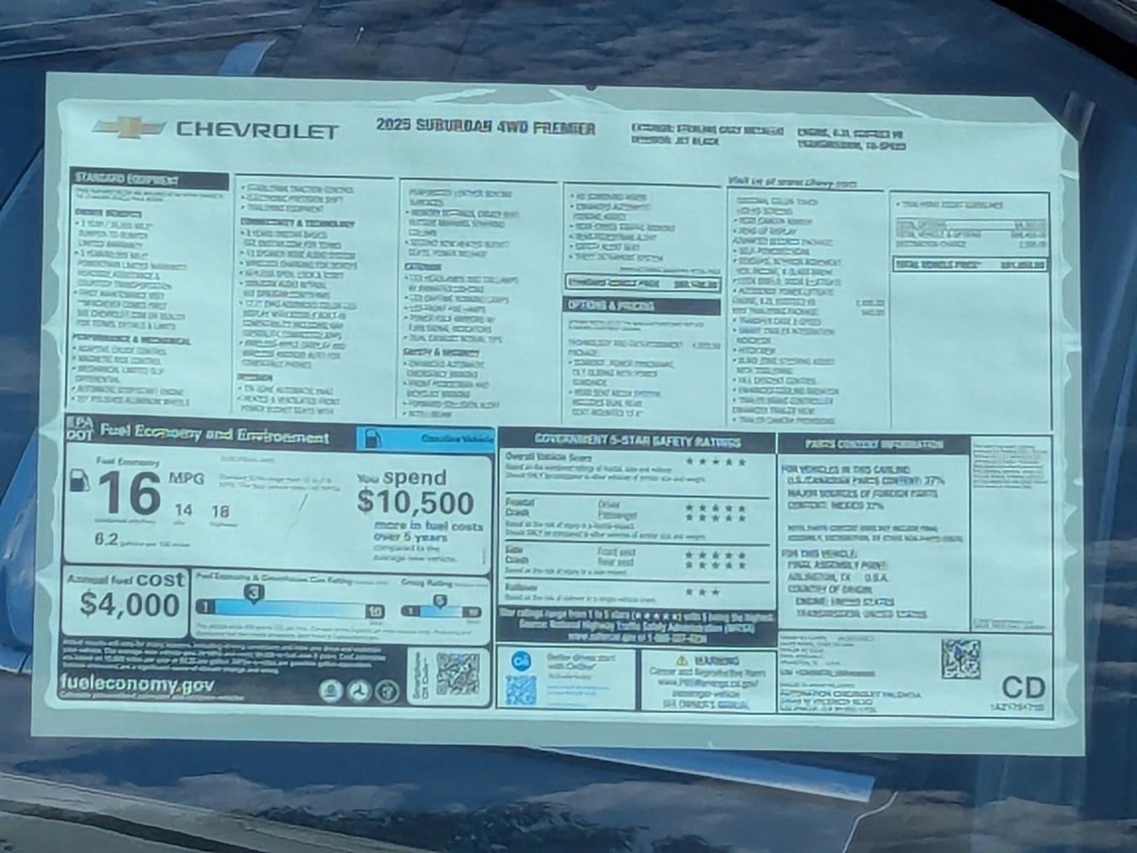 2025 Chevrolet Suburban Premier