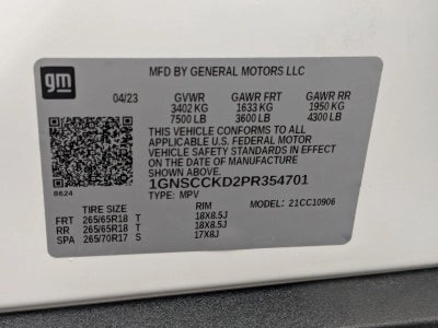 2023 Chevrolet Suburban LT