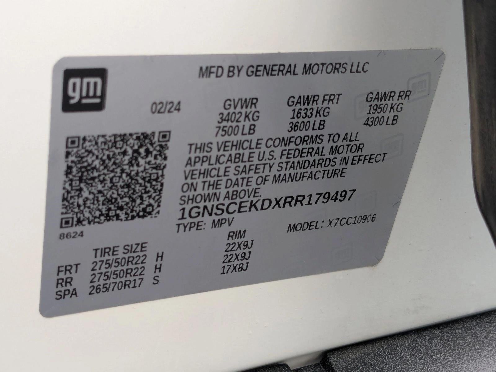 2024 Chevrolet Suburban RST